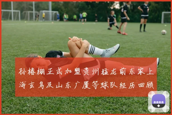 孙椿棚正式加盟贵州猛龙前东家上海玄鸟及山东广厦等球队经历回顾